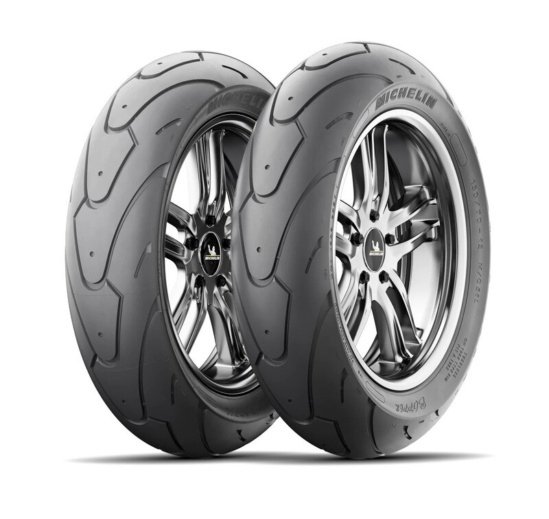 Pneu MICHELIN BOPPER 120/70-12 51L pneu scooter 12 pouces tubeless