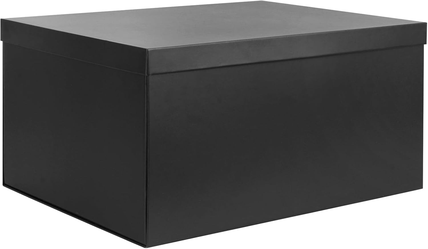 Scatola Portaoggetti, Nero Scatole Portaoggetti Con Coperchio 38 X 28 X 19 Cm Gr