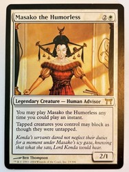 Masako the Humorless - Champions of Kamigawa (CHK) #33