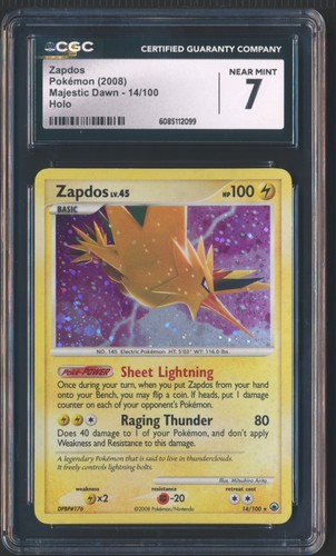 Zapdos graded CGC 7 for sale on eBay