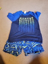 The Children  s Place Boys Top and Bottom Weekend Pajama Set Size M 7/8