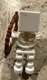 Lego Minecraft Skeleton Minifigure Minecraft - min011 - 21116 A8 64