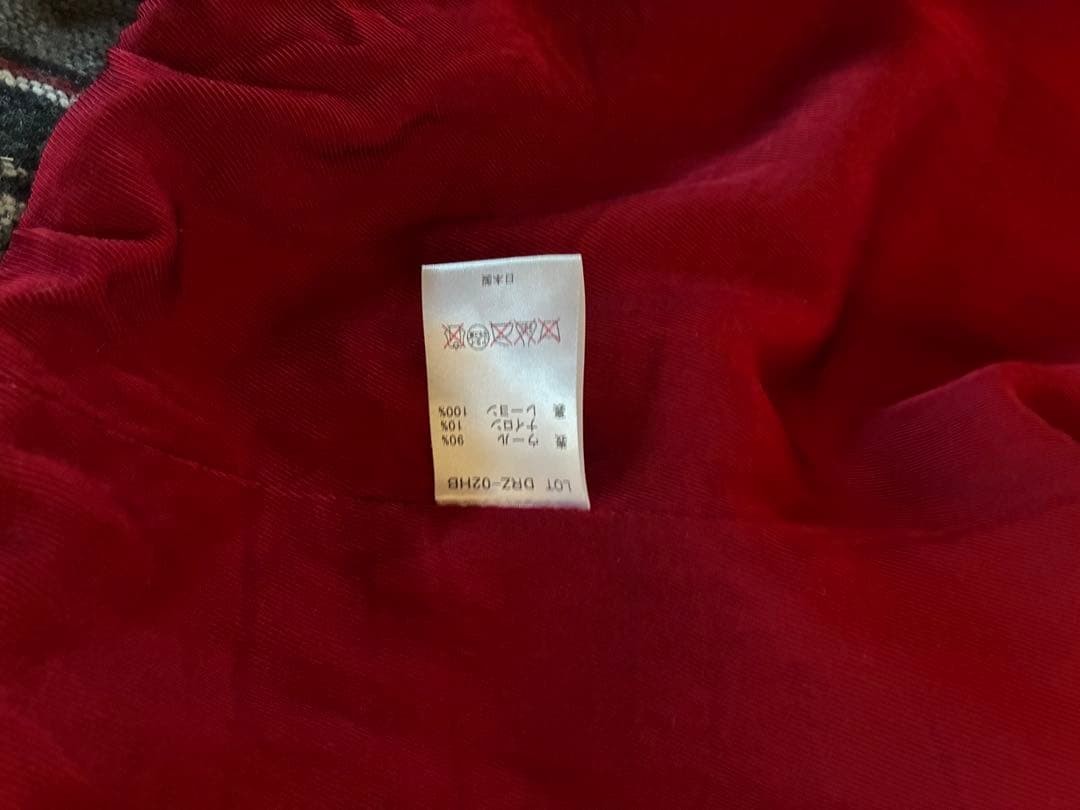 Native American Pattern Zip-Up Jacket Gray Red Si… - image 5