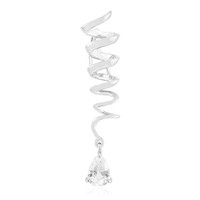 Cavill SilberanhäNger Tropfen 0,945Ct Zirkon 925 Sterling Platinfinish