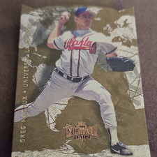 Fleer/SkyBox 1998 Metal Universe Greg Maddux Braves Universal Language #12/20