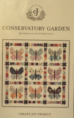Conservatory Garden Quilt Pattern by Create Joy Project