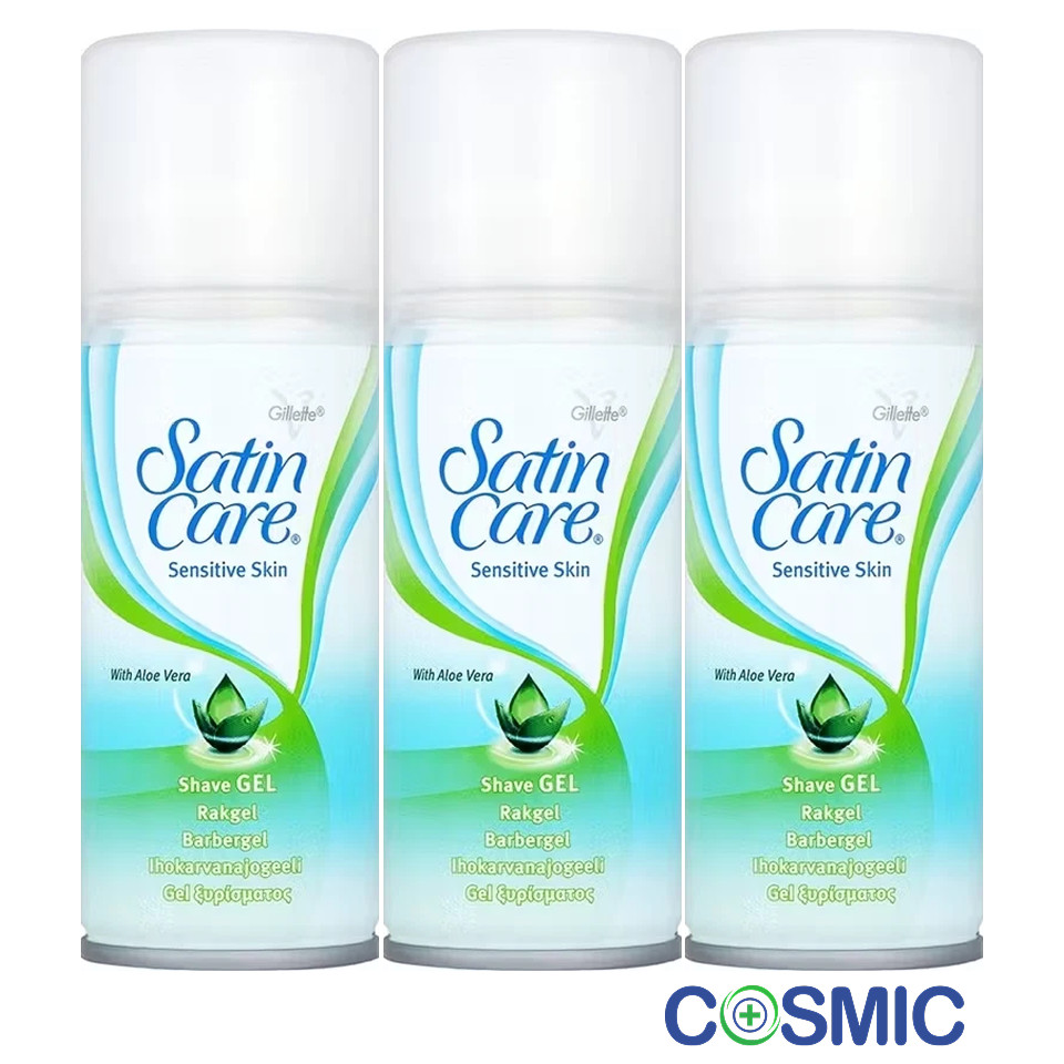 Gillette Satin Care Sensitive Skin Women's Shaving Gel, 75ml - Image 3