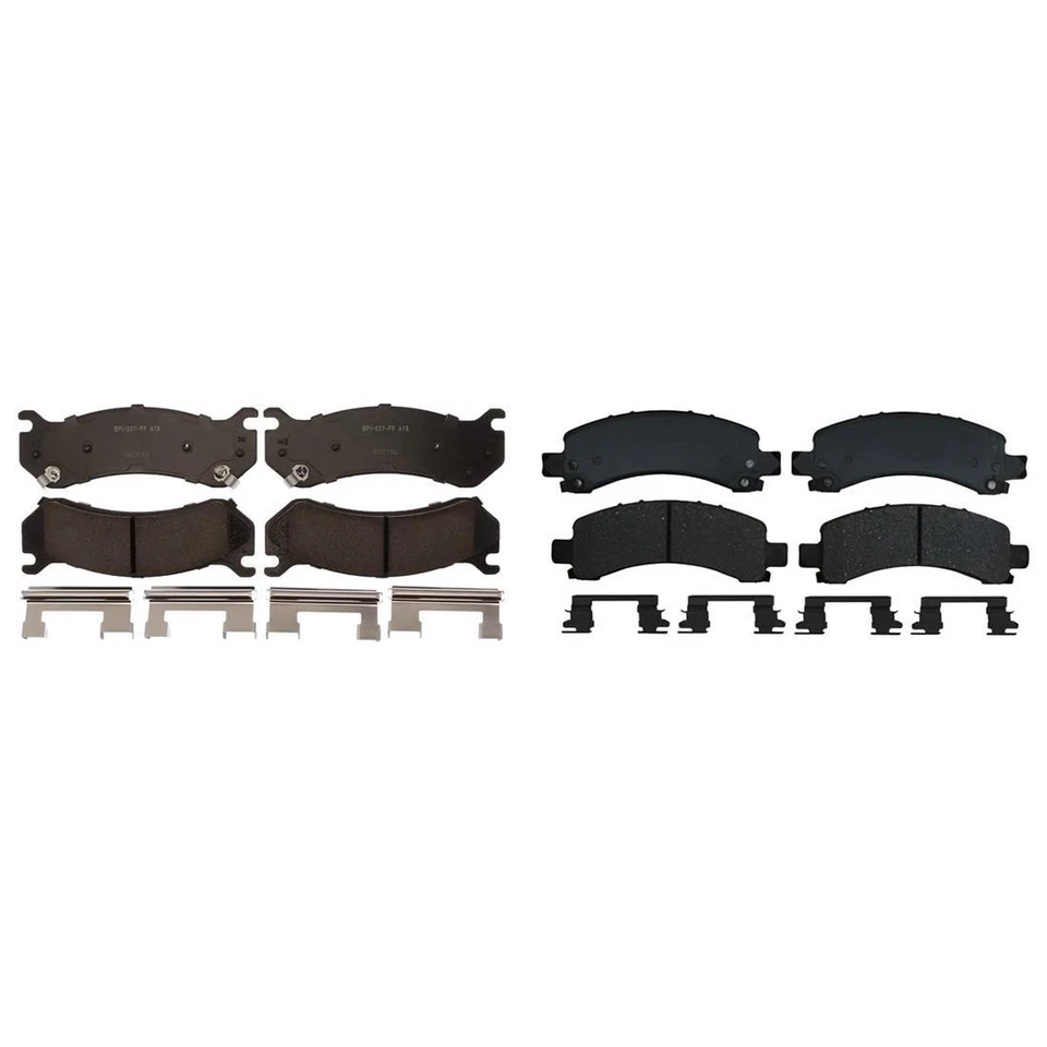 Pastillas de freno de cerámica delanteras y traseras para camioneta Chevrolet Express 2500 2005 2004 2003 Foto 4 de 4