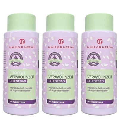 Bellybutton/Mama "Verwöhnzeit"Pflegebad "mit Arganstammzellen"3x300ml/Hautpflege