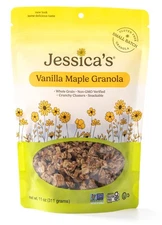 Gluten-Free Vanilla Maple Granola 11 oz. - All-Natural Granola, Non GMO Break...