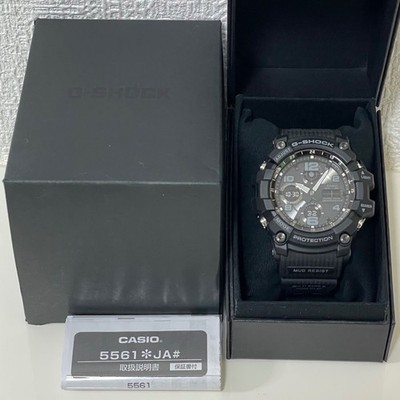 CASIO G-SHOCK MUDMASTER GWG-100-1AJF Solar Radio men Watch New in Box Japan 
