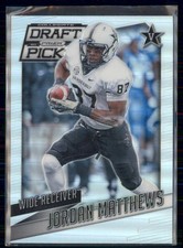 2015 Panini Prizm Collegiate Draft Picks - Jordan Matthews #51 Silver Prizm
