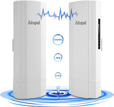 5.8G Gigabit 1Gbps High Speed Wireless Bridge, Point to Point Wifi Outdoor CPE w