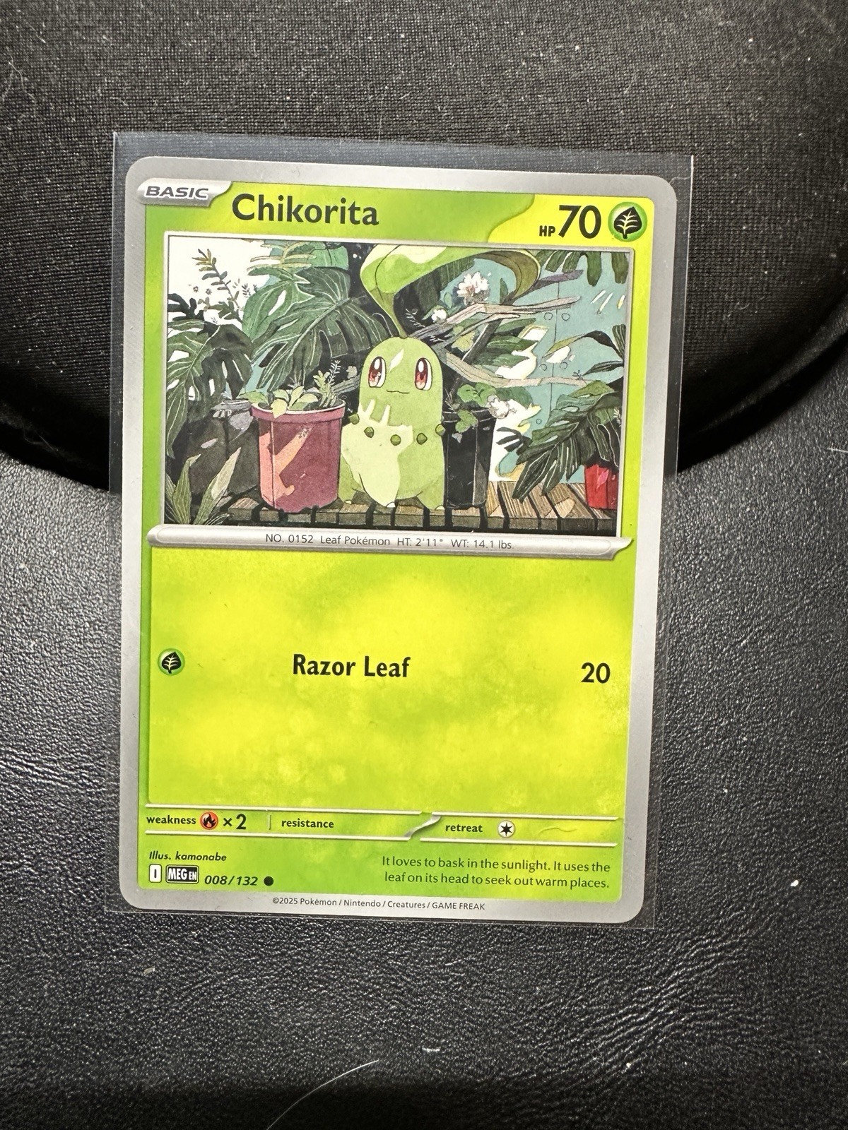 Chikorita 008/132 Me01: Mega Evolution Common Regular Near Mint