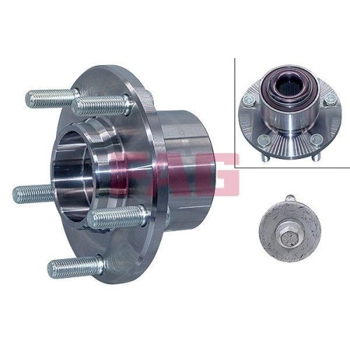 Radlagersatz Schaeffler Fag 713 6157 60 FüR Mazda Vorderachse-image