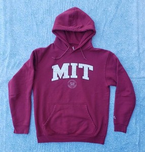 MIT Hoodie Hooded Sweatshirt M Alta Gracia Pullover red maroon pocket