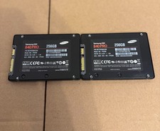 Lot of 2 Samsung 2.5" 840 PRO 256GB SATA III 6Gbps SSD *TESTED*