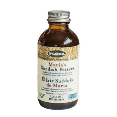 Swedish Bitters Alcohol-Free 3.4 Oz  by Flora