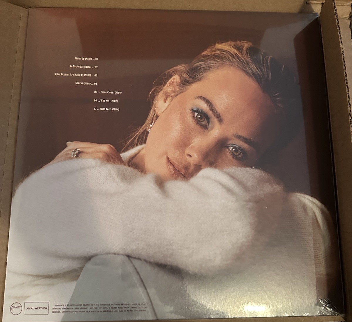 HILARY DUFF - MINE - SILVER VINYL LP RSD 2026 NEW / SEALED Record