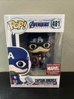 Funko Pop #481- Captain America- Avengers Endgame- Amazon Exlcusive