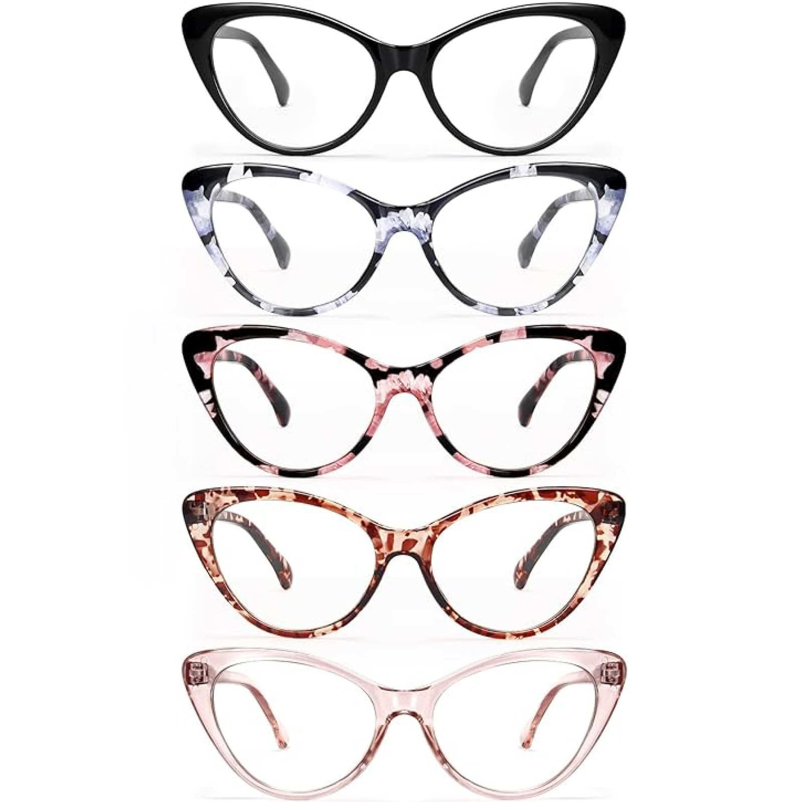 Reading Glasses for Women, Eyeglasses, Butterfly Blue Light Readers, Computer...-image
