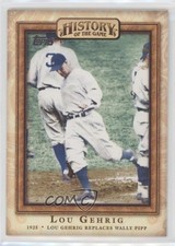 2010 Topps History of the Game Lou Gehrig #HOTG9 HOF 0zr0