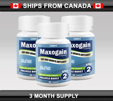 Maxogain Follicle Boost  3 Month Tablet 3in1 Mens Hairloss MPB Alopecia Thinning
