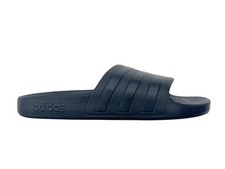 adidas Mens Adilette Core Black Slip-On Cloudform Lightweight Shower Aqua Slides