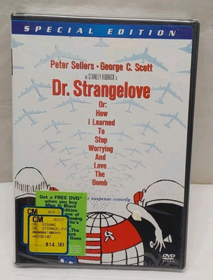Dr. Strangelove, Or: How I Learned to Stop Worrying and Love the Bomb (DVD) New.