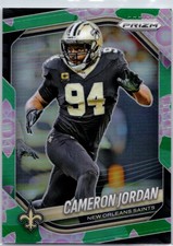 2025 Panini Prizm #199 Cameron Jordan Lotus Flower #/18