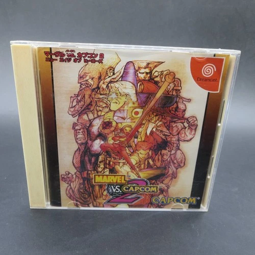 Marvel vs Capcom 2 New Age of Heroes Dreamcast Japan NTSC-J
