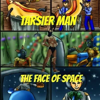 Tarsier Man: the Face of Space -  NEW Pat Hatt 2013