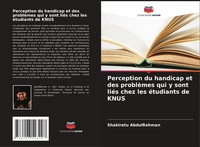 Perception Du Handicap Et Des ProblèMes Qui Y Sont LiéS Chez Les éTudiants De...