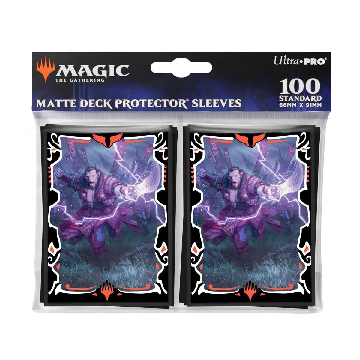 Ultra PRO - Tarkir Dragonstorm 100ct Deck Protector Sleeves Mardu Commander for