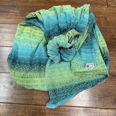 Didymos DidySling Ada Malachite Ring Sling Baby Carrier Organic Cotton GOTS
