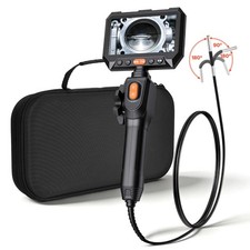 Vevor 2-way Articulating Borescope With 0.15 Ultra Slim Lens 5 Screen 8x Zoom Vevor 2-way Articulating Borescope With 0.15 Ultra Slim Lens 5 Screen 8x Zoom