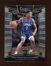 2018-19 Panini Select #7 Shai Gilgeous-Alexander Rookie RC