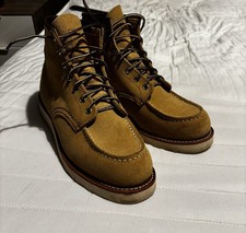 Red Wing Shoes MOC Toe Size 7.5 UK