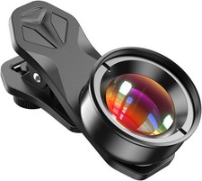 APEXEL Universal 4K 100mm Macro Lens Camera Phone Lens With Clip for Most Phones