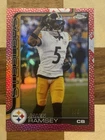 2025 Topps Chrome Football Football Leather Red Refractor Jalen Ramsey #191