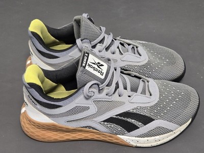 Reebok Nano X 10 Cross Training Shoes Sneaker Men's Size 8 Gray