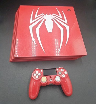 Sony PlayStation 4 Pro PS4 1TB Spider-Man Edition Console System 