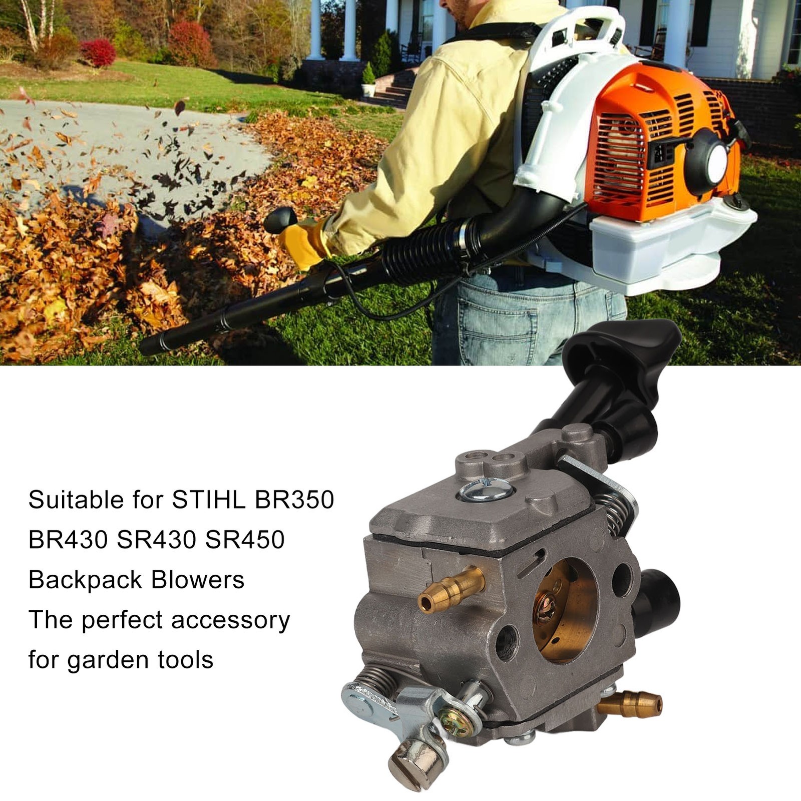 Carburetor Replacement For BR350 BR430 BR450 BR450C EF SR430 SR450 422 BL