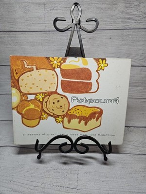 Gold Medal Flour Cookbook-Potpourri: A Treasury Of Great Baking Ideas 1972 HC