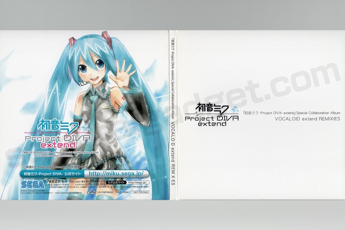 Hatsune Miku Project Diva Extend (PSP) & Vocaloid extend Remixies