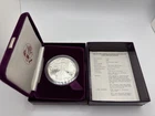 1989-S $1 AMERICAN SILVER PROOF EAGLE w/OGP & COA - FREE SHIPPING!