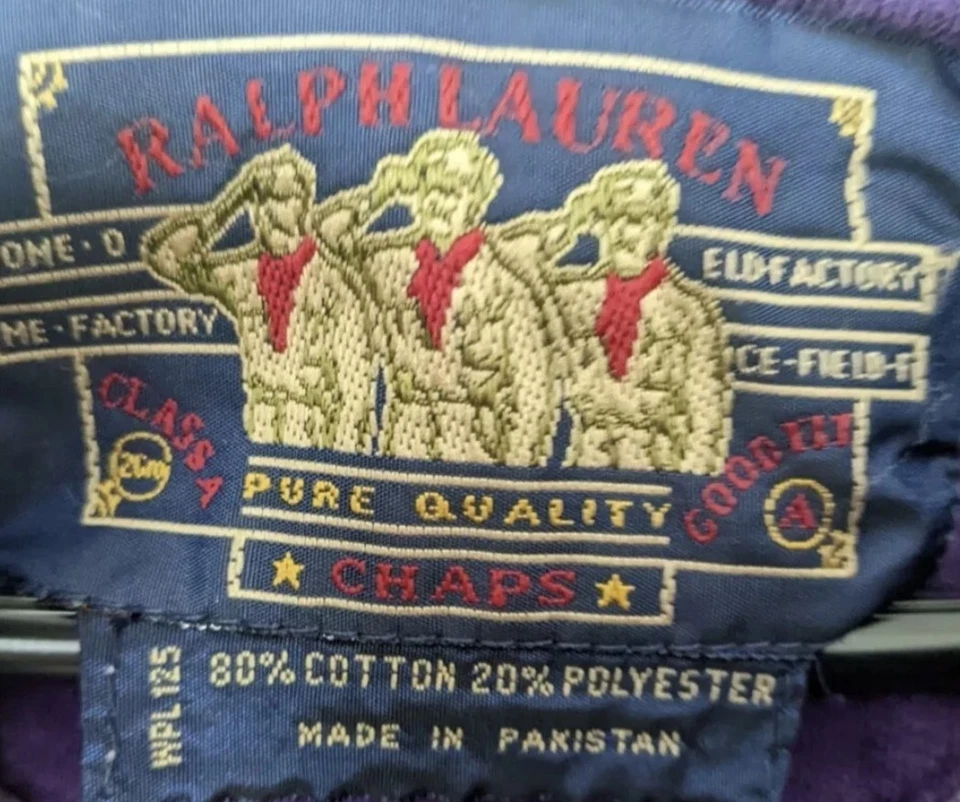 Vintage Ralph Lauren insignia Sweatshirt XL Long Sleeve Christmas  - Image 2 of 4