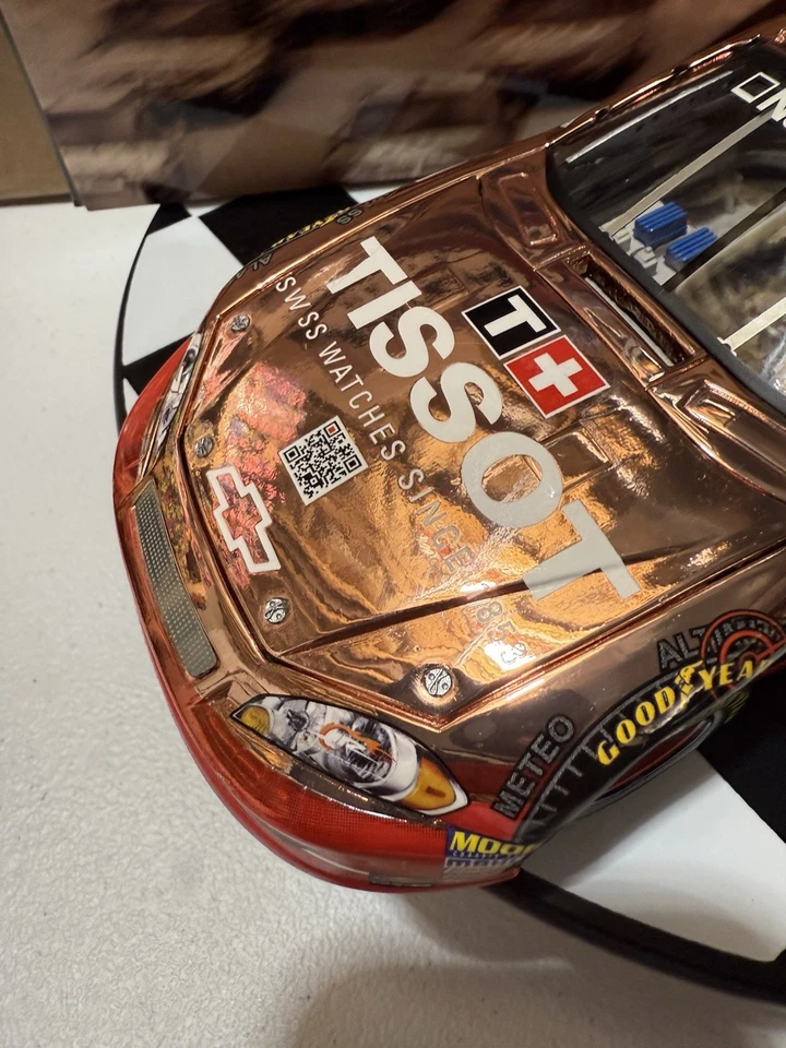 РЕДКАЯ * Danica Patrick меди ELITE #7 TISSOT 2010 Impala 1/24 Nascar литой - Изображение 4 из 4