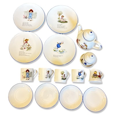 Kate Greenaway Nursery Rhymes Child's Tea Set Metropolitan Museum of Art Reutter