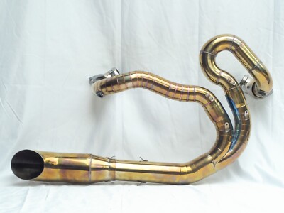 Handmade Amber 2-1 Exhaust for Harley-Davidson V-ROD Muscle (2009 2017)